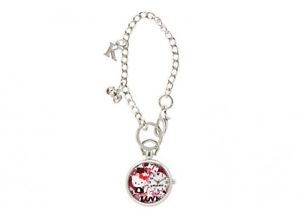 J-Axis HELLO KITTY Key Chain Deco Women's Watch KTB02 Made in Japan Gift EMS F/S