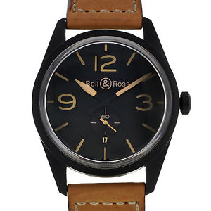 Bell & Ross Heritage BR 123-Heritage PVD Acier Inoxydable Montre Automatique