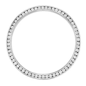 1.25 Cttw Diamantes Personalizado Engaste Para 36mm Hombres Rolex Datejust