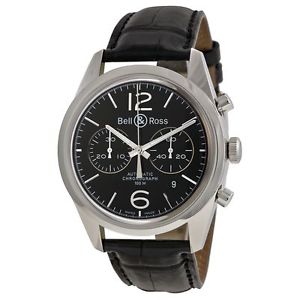 Bell and Ross BRG126-BL-ST/SCR Mens Watch