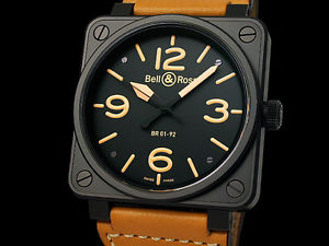 BELL & ROSS Aviation BR01-92 Heritage BR01-92HERI-CA SS/PVD Auto Men's(S A48483)