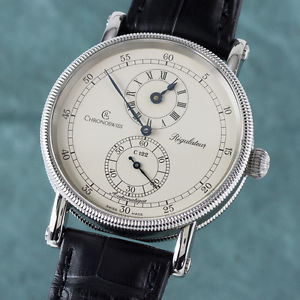CHRONOSWISS REGULATEUR EDELSTAHL AUTOMATIK CH1223 GLASBODEN VP: 5200,- EURO