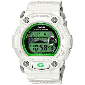 Casio GR7900EW-7 Mens Green Dial Quartz Watch with Resin Strap