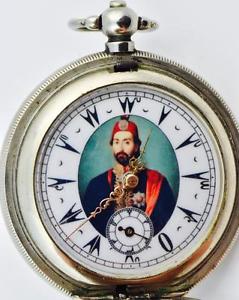 RARE Ottoman General's Pasha military award Dent pocket watch. Sultan Abdulmecid
