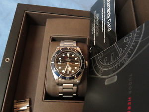 Tudor Heritage Black Bay with factory Box 79220B Wrist Watch for Men