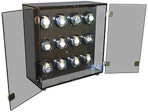 Twelve Automatic Watch Winder Cabinet W60139 Orbita Milano 12 Glass