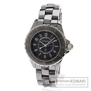 Authentic CHANEL J12 Chromatic Watch H2978 Titanium ceramic Ladies