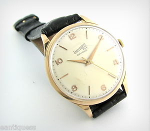 Vintage Watch...EBERHARD Automatic...Cal.11501...18K Solid Gold....Oversize!!