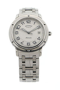 Hermes Clipper Mens Watch CP2.810.220 MSRP $5100.00 Beautiful!