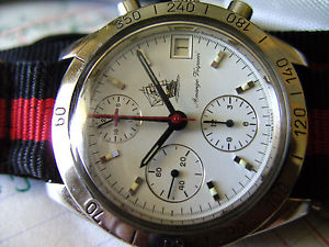 VERY RARE WATCH MILITARY CHRONOGRAPH AMERIGO VESPUCCI DPW WITH LEMANIA 5100