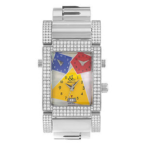 Jacob & Co. Capri JCO-57SS Usine Set Diamant Quartz Montre Unisexe