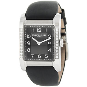 Baume et Mercier Hampton MOA10022 Diamants Originaux Quartz Femmes Montre