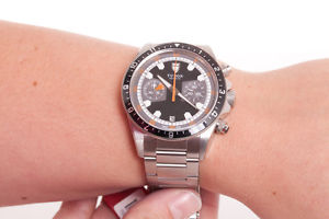 New Old Stock Unworn Tudor Heritage 70330N Montecarlo Chronograph Automatic