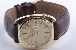 Bulova Accutron 750 er Gelbgold 18kt Stimmgabel Uhr orologio uomo or