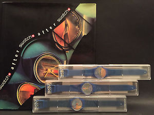 SWATCH Art Special -   – Set Folon – by Jean Michel Folon. With Book.