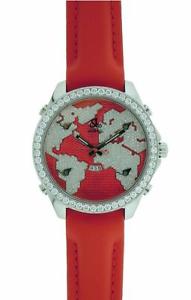 Jacob & Co Five Time Zones JC47SR The World Is Yours Diamond Bezel Watch $30,400