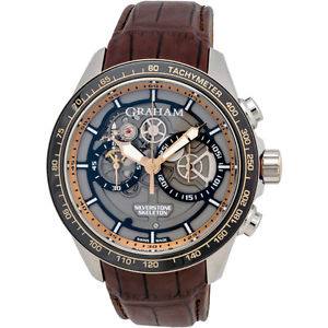GRAHAM SILVERSTONE RS SKELETTIERT CHRONOGRAPH HERRENUHR – 2STAG.B02A