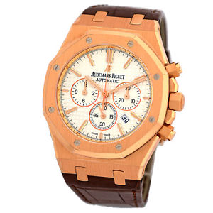 AUDEMARS PIGUET 18K Rose Gold Royal Oak Chronograph 26320or.oo.d088cr.01 UNWORN