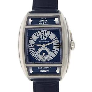 Maitres du Temps Chapter Two C2T.00.21.121 18K White Gold Leather Black Watch