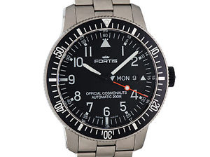 Fortis B-42 Official Cosmonauts Day Date Titan Automatik 42mm UVP1.865,- Ungetr.
