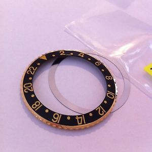 ROLEX GENUINE PARTS - GHIERA COMPLETA ORO PER GMT 1675-8