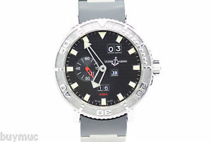 BUYMUC TOP Ulysse Nardin Automatik  Aqua Perpetual Kalender Uhr Stahl 43mm