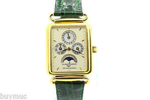 BUYMUC Ulysse Nardin Michelangelo Triple Date Handaufzug Uhr in 18k Gold 29mm
