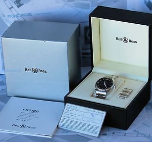 Orologio mulifunzione BELL & ROSS FUSION braccialato COME NUOVO corredo completo