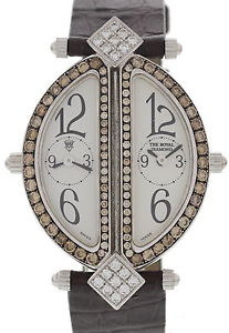 The Royal Diamond Double BA 812 Blanc montre doré