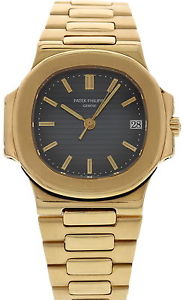 Hombres Patek Philippe Nautilus 18K Automático De Oro Amarillo 3800/1J
