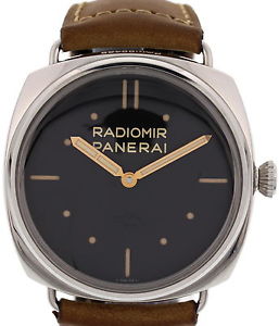 Hombres Panerai Radiomir Brevettata Acero Inoxidable PAM00425 W/ Caja