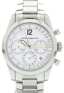 Homme Acier Inoxydable Girard Perreguax Chronographe Automatique 4956
