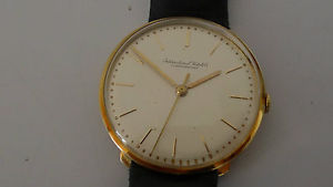 IWC  GOLD YELLOW 18 KL.