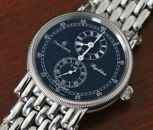 Chronoswiss Steel Regulateur with Steel Bracelet.