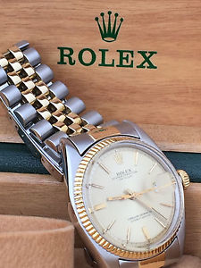 Bellissimo Orologio Rolex Datejust ref.1601 acciaio oro Jubilee cal.1570 scatola