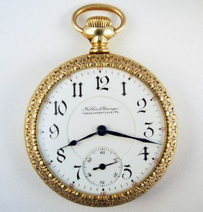 ILLINOIS CHESAPEAKE & OHIO SPECIAL 21 JEWEL 18s RARE RAILROAD POCKET WATCH