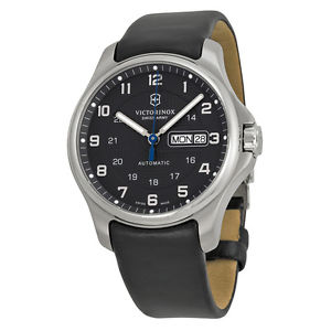 Victorinox 241546 Officer Airboss Automatic Men's Watch Free Insured Shipping
