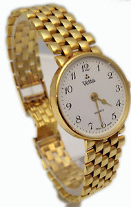 VETTA OROLOGIO DONNA BRACCIALE ORO MASSICCIO 18 KT WATCH MAN GOLD BRACELET NUOVO