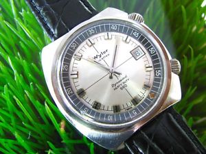 VINTAGE WYLER DYNAWIND 660 DIVER STEEL