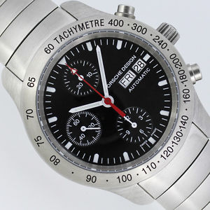 NEU PORSCHE DESIGN P10 AUTOMATIC CHRONOGRAPH 10 ATM 39,5mm UHR Ref. 6605.41