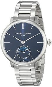 Frederique Constant Mens FC703N3S6B Slim Line Analog-Display Swiss Automatic