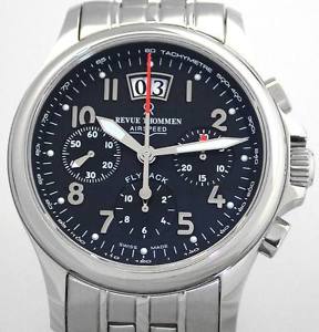 Revue Thommen Airspeed Flyback Chronograph Big Date UVP 4.250,00 EUR Ref 16085.6