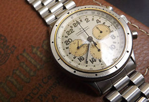 HAMILTON 24 HOURS LEMANIA 1873 MILITARY SWISS SUPER RARE NAVITIMER VINTAGE WATCH