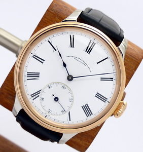 M. GROSSSMANN Glashütte Armbanduhr mit TU Werk Bicolor - Glasboden WERK 1A *RAR*