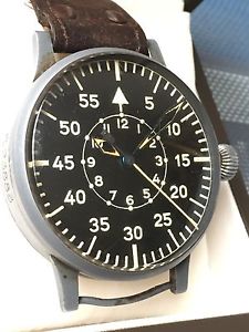 LACO ( WEMPE )  FL23883 MILITARY B-UHR PILOT DEUTSCHE LUFTWAFFE WW2 55MM VINTAGE