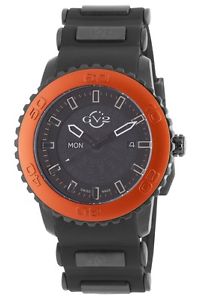 GV2 by Gevril Men's 9704  Aurora Luminous Limited Edition Silicone Date Watch