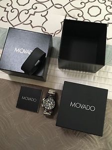 Movado Men's 0606551 Vizio Stainless Steel Watch Brand New!