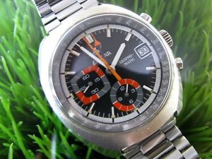 VINTAGE ENICAR GRAPHOMATIC STEEL AUTO
