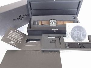 BELL & ROSS Aviation BR01-92-S Airborne 2 II Skull 999 Limited Watch Excellect++