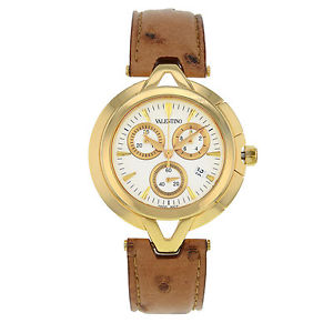 Valentino Chronograph V51LCQ5002-S497 Goldfarben Edelstahl Quarz Herren Wat